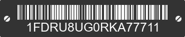 2024 FORD Transit 1FDRU8UG0RKA77711 VIN decoded