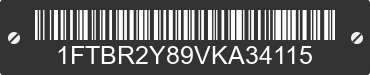 2027 FORD Transit 1FTBR2Y89VKA34115 VIN decoded