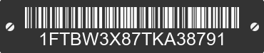 2026 FORD Transit 1FTBW3X87TKA38791 VIN decoded