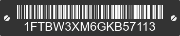 2016 FORD Transit 1FTBW3XM6GKB57113 VIN decoded
