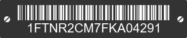 2015 FORD Transit 1FTNR2CM7FKA04291 VIN decoded