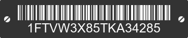 2026 FORD Transit 1FTVW3X85TKA34285 VIN decoded