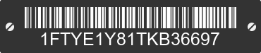 2026 FORD Transit 1FTYE1Y81TKB36697 VIN decoded