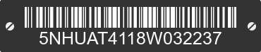 2008 FOREST RIVER Amera-lite 5NHUAT4118W032237 VIN decoded