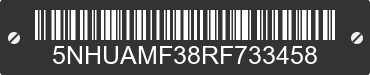 2024 FOREST RIVER Auto Master 5NHUAMF38RF733458 VIN decoded