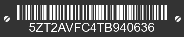 2026 FOREST RIVER Avenger 5ZT2AVFC4TB940636 VIN decoded