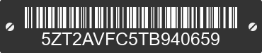 2026 FOREST RIVER Avenger 5ZT2AVFC5TB940659 VIN decoded