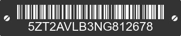 2022 FOREST RIVER Avenger 5ZT2AVLB3NG812678 VIN decoded
