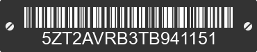 2026 FOREST RIVER Avenger 5ZT2AVRB3TB941151 VIN decoded