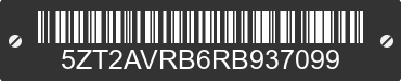 2024 FOREST RIVER Avenger 5ZT2AVRB6RB937099 VIN decoded