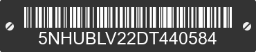 2013 FOREST RIVER Blazer 5NHUBLV22DT440584 VIN decoded