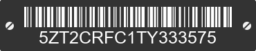 2026 FOREST RIVER Campsite Reserve 5ZT2CRFC1TY333575 VIN decoded