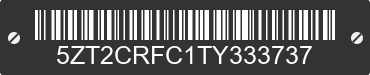 2026 FOREST RIVER Campsite Reserve 5ZT2CRFC1TY333737 VIN decoded