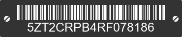 2024 FOREST RIVER Campsite Reserve 5ZT2CRPB4RF078186 VIN decoded