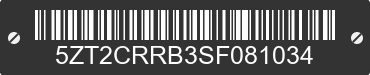 2025 FOREST RIVER Campsite Reserve 5ZT2CRRB3SF081034 VIN decoded