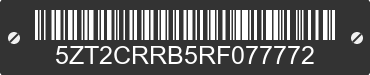 2024 FOREST RIVER Campsite Reserve 5ZT2CRRB5RF077772 VIN decoded