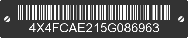 2005 FOREST RIVER Cardinal Towables 4X4FCAE215G086963 VIN decoded