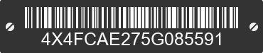 2005 FOREST RIVER Cardinal Towables 4X4FCAE275G085591 VIN decoded