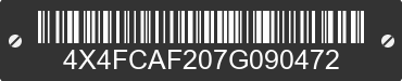 2007 FOREST RIVER Cardinal Towables 4X4FCAF207G090472 VIN decoded