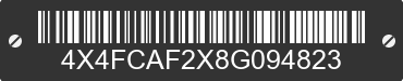 2008 FOREST RIVER Cardinal Towables 4X4FCAF2X8G094823 VIN decoded