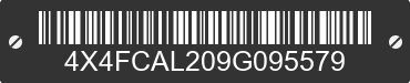2009 FOREST RIVER Cardinal Towables 4X4FCAL209G095579 VIN decoded