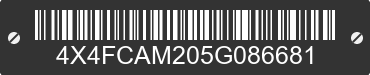 2005 FOREST RIVER Cardinal Towables 4X4FCAM205G086681 VIN decoded
