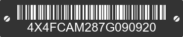 2007 FOREST RIVER Cardinal Towables 4X4FCAM287G090920 VIN decoded