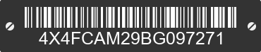 2011 FOREST RIVER Cardinal Towables 4X4FCAM29BG097271 VIN decoded