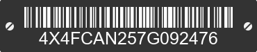 2007 FOREST RIVER Cardinal Towables 4X4FCAN257G092476 VIN decoded