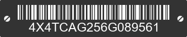2006 FOREST RIVER Cardinal Towables 4X4TCAG256G089561 VIN decoded