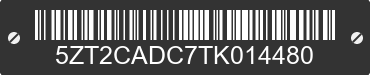 2026 FOREST RIVER Catalina 5ZT2CADC7TK014480 VIN decoded