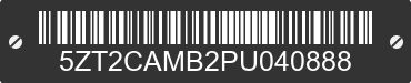 2023 FOREST RIVER Catalina 5ZT2CAMB2PU040888 VIN decoded