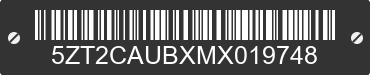 2021 FOREST RIVER Catalina 5ZT2CAUBXMX019748 VIN decoded