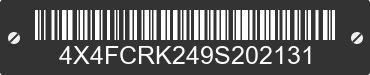 2009 FOREST RIVER Cedar Creek 4X4FCRK249S202131 VIN decoded