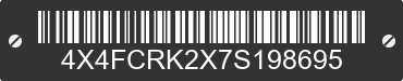 2007 FOREST RIVER Cedar Creek 4X4FCRK2X7S198695 VIN decoded
