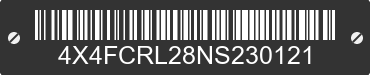 2022 FOREST RIVER Cedar Creek 4X4FCRL28NS230121 VIN decoded