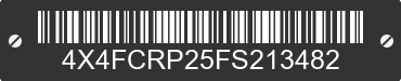 2015 FOREST RIVER Cedar Creek 4X4FCRP25FS213482 VIN decoded