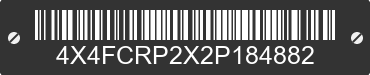 2002 FOREST RIVER Cedar Creek 4X4FCRP2X2P184882 VIN decoded
