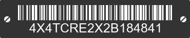 2002 FOREST RIVER Cedar Creek 4X4TCRE2X2B184841 VIN decoded