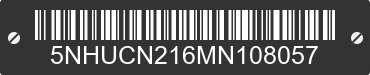 2021 FOREST RIVER Century Series 5NHUCN216MN108057 VIN decoded