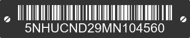 2021 FOREST RIVER Century Series 5NHUCND29MN104560 VIN decoded
