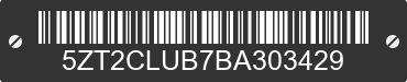 2011 FOREST RIVER Chaparral Lite 5ZT2CLUB7BA303429 VIN decoded