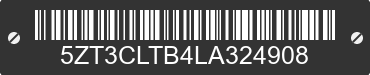 2020 FOREST RIVER Chaparral Lite 5ZT3CLTB4LA324908 VIN decoded