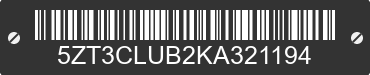 2019 FOREST RIVER Chaparral Lite 5ZT3CLUB2KA321194 VIN decoded