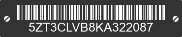 2019 FOREST RIVER Chaparral Lite 5ZT3CLVB8KA322087 VIN decoded