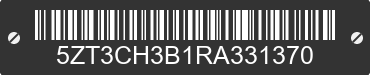 2024 FOREST RIVER Chaparral 5ZT3CH3B1RA331370 VIN decoded