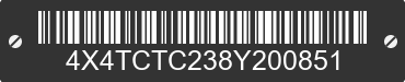 2008 FOREST RIVER Cherokee Toy Hauler 4X4TCTC238Y200851 VIN decoded