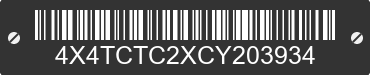 2012 FOREST RIVER Cherokee Toy Hauler 4X4TCTC2XCY203934 VIN decoded