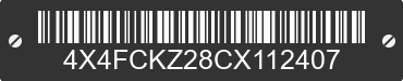2012 FOREST RIVER Cherokee 4X4FCKZ28CX112407 VIN decoded