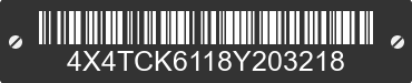 2008 FOREST RIVER Cherokee 4X4TCK6118Y203218 VIN decoded